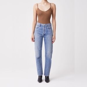 Agolde 90s Pinch Waist Lighter Wash Jeans
